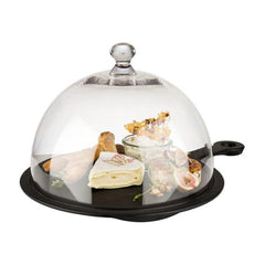 APS CLEAR POLYCARB DOME, 21X17 CM - Mabrook Hotel Supplies