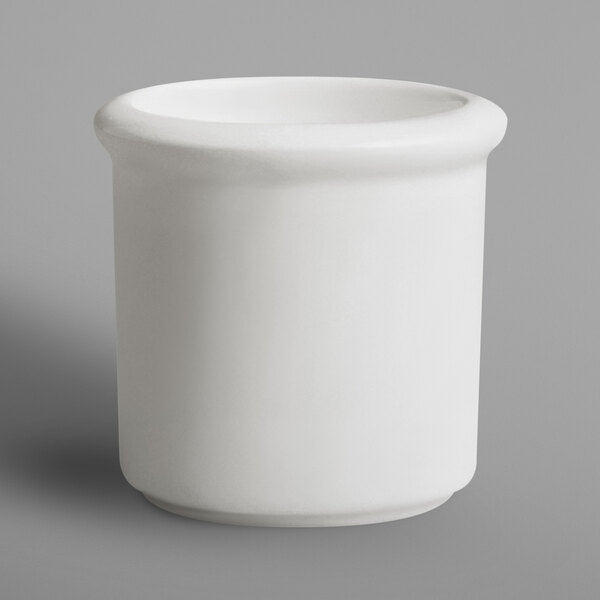 BANQUET TOOTHPICK HOLDER, COLOR: IVORY, DIA: 5.5 CM, HEIGHT: 5.5 CM, CAP: 2.3 OZ/ 7 CL - Mabrook Hotel Supplies