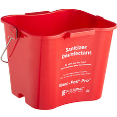 Kleen-Pail Pro 6 Quart - Red - Mabrook Hotel Supplies