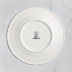 RONDO FLAT PLATE, COLOR: IVORY, DIA: 20.8 CM, HEIGHT: 2.2 CM - Mabrook Hotel Supplies
