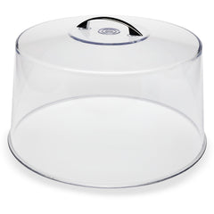 CAKE COVER WITH CHROME HANDLE, DIA: 30 CM, HEIGHT: 15 CM - Mabrook Hotel Supplies