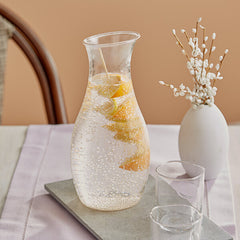 CARAFE WITHOUT LID, CLEAR, CAP: 1.5 LIT , LID CODE: 7090502 - Mabrook Hotel Supplies