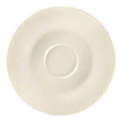 RAK PORCELAIN BRAVURA BONE CHINA ESPRESSO CUP SAUCER IVORY, 12 CM - Mabrook Hotel Supplies