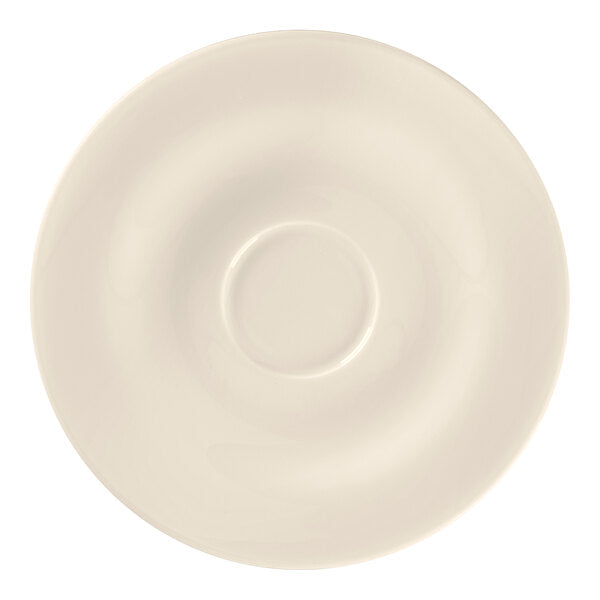 RAK BONE CHINA BRAVURA SAUCER IVORY, 15.5 CM - Mabrook Hotel Supplies