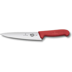 VICTORINOX CARVING KNIFE STAINLESS STEEL RED, SIZE: 19 CM. - Mabrook Hotel Supplies