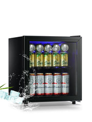 (SC-60) 1 Door Free Standing Beverage Cooler with , Dim: 475x517x746 mm (WxDxH). - Mabrook Hotel Supplies