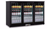 3 DOORS BACK-BAR DISPLAY COOLER WITH 2 SHELVES - Mabrook Hotel Supplies