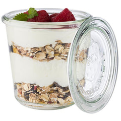 APS WECK GLASSES WITH LID, 6 PCS - Mabrook Hotel Supplies