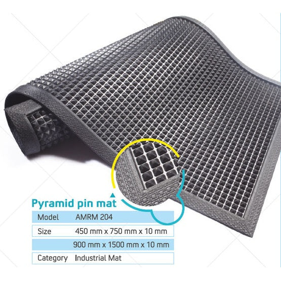 DIAMOND DESIGN TEXTURE MATS 60CM x 90CM x 12MM. - Mabrook Hotel Supplies