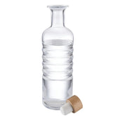 APS GLASS CARAFE " RINGS" - 0.8L - Mabrook Hotel Supplies