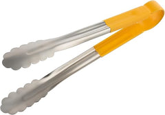 APS UNIVERSAL TONG STAINLESS STEEL 30 CM, YELLOW - Mabrook Hotel Supplies