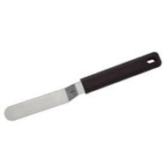 PLATING SPATULA WITH BLACK HANDLE 90 MM X 20 MM