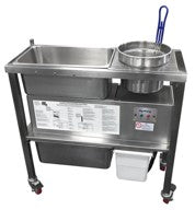 36x15 Full Frame Blender/Sifter machine with Casters and no Brush. - Mabrook Hotel Supplies