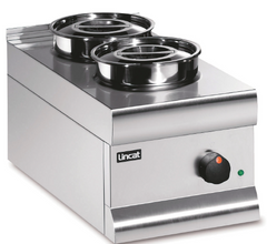 S/S ELECTRIC BAIN MARIE. COUNTERTOP. DRY HEAT. 2 ROUND POTS.S/S ELECTRIC BAIN MARIE. COUNTERTOP. DRY HEAT. 2 ROUND POTS. - Mabrook Hotel Supplies