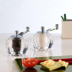 BISETTI ACRYLIC SALT MILL - 9 CM - Mabrook Hotel Supplies