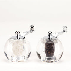 BISETTI ACRYLIC SALT MILL - 9 CM - Mabrook Hotel Supplies