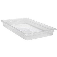 CAMBRO, GN 1/1 POLYPROPYLENE FOOD PAN, WHITE 53x32.5x6.5 cm (Capacity: 8.5Liters 4.2 kg)