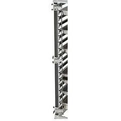 FULL SIZE PAN STOP FOR GN FOOD PAN TROLLEY GN 1/1 CAM-UGNPR11F18480.