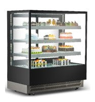 821 Ltr Refrigerated Showcase with 3 Adjustabel Glass Shelves. - Mabrook Hotel Supplies