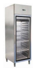1 Glass Door Upright Refrigerator with 3 Shelf and Castors. - Mabrook Hotel Supplies