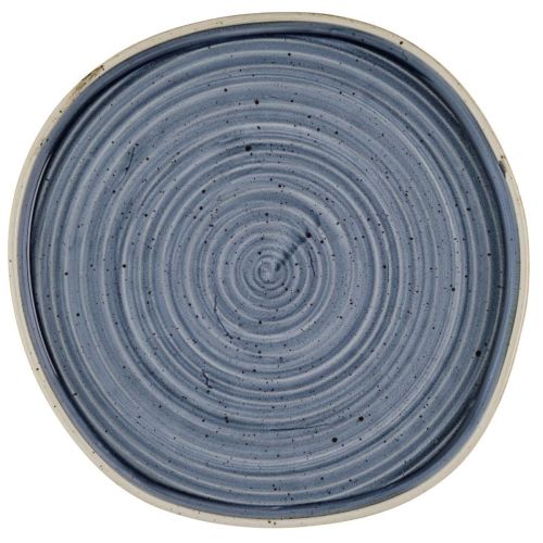 STONECAST BLUEBERRY WALLED PLATE 8.67". - Mabrook Hotel Supplies