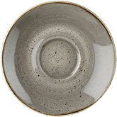 STONECAST GREY CAPPUCCINO SAUCER 4.5" - Mabrook Hotel Supplies