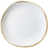 CHURCHILL STONECAST BARLEY WHITE ROUND TRACE PLATE 21 CM - Mabrook Hotel Supplies