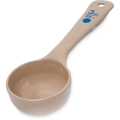 MEASURE MISER SOLID SHORT HANDLE, CAP: 3 OZ, BEIGE - Mabrook Hotel Supplies