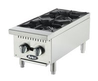 2 Burners Countertop Ranges Hot Plate with 50,000 BTU. - Mabrook Hotel Supplies