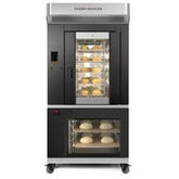 SRP130 RACK OVEN + PROOFER WITH BLACK COLOR.