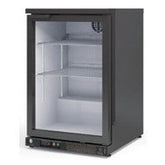 1 DOOR BACK-BAR DISPLAY COOLER WITH 2 SHELVES