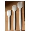 High Heat Spatula , Material: Rubber + SS201 inside , Size: 400x70mm, 162g Max 200-230 degree