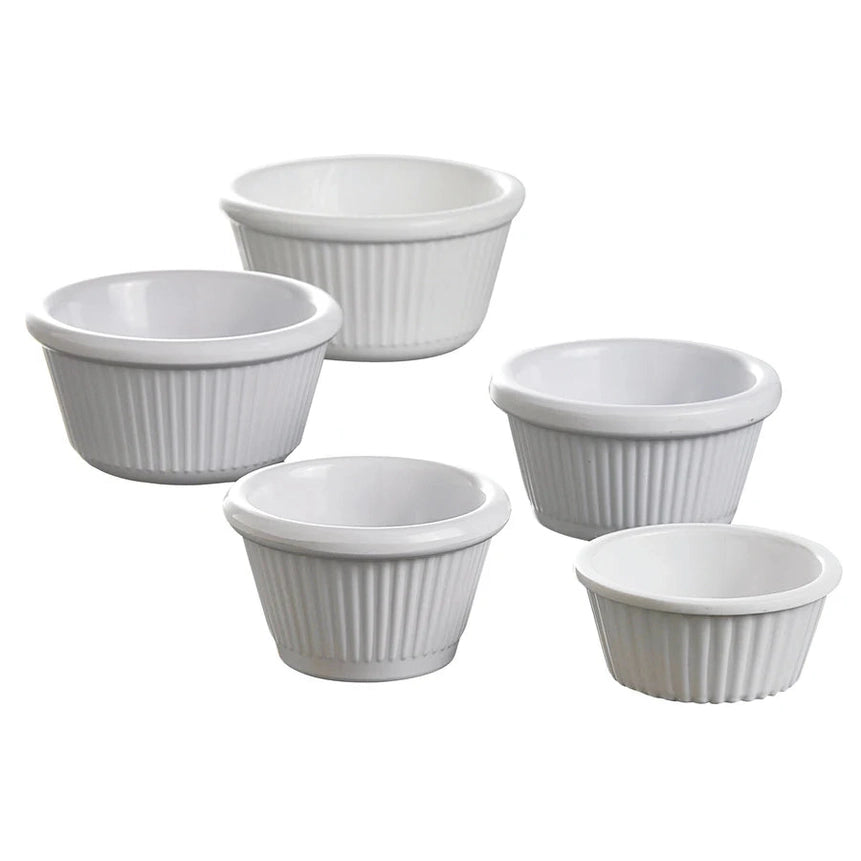 30Z FLUTED RAMEKIN IVORY - Mabrook Hotel Supplies