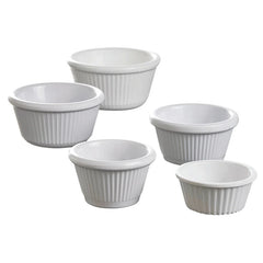 30Z FLUTED RAMEKIN IVORY - Mabrook Hotel Supplies