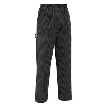 CHEFTROUSER COULISSE WITH PATCH POCKET GESSATO POL.65% COT.3 - Mabrook Hotel Supplies