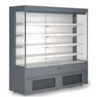 Plug in Grab & Go Refrigeration Cabinet , Color: Black with RAL 9005. - Mabrook Hotel Supplies