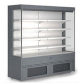 Plug in Grab & Go Refrigeration Cabinet , Color: Black with RAL 9005.