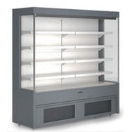 Plug in Grab & Go Refrigeration Cabinet , Color: Black with RAL 9005.