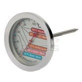 MEAT DIAL THERMOMETER STAINLESS STEEL