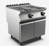 Mareno/ 70 RANGE 80 cm 15+15 Ltr Twin Pan Gas Fryer.