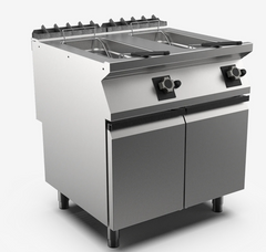 Mareno/ 70 RANGE 80 cm 15+15 Ltr Twin Pan Gas Fryer.