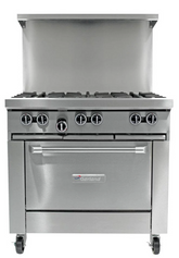 Garland/ 36" Range 6 Open Burners (G36‐6S).