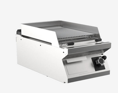 Mareno/ 70 RANGE 40 cm Gas Lava Rock CharGrill with (CR0980189M - AGR74GGKM 40 cm Wide (CI = Cast Iron Grid Factory Fitted).