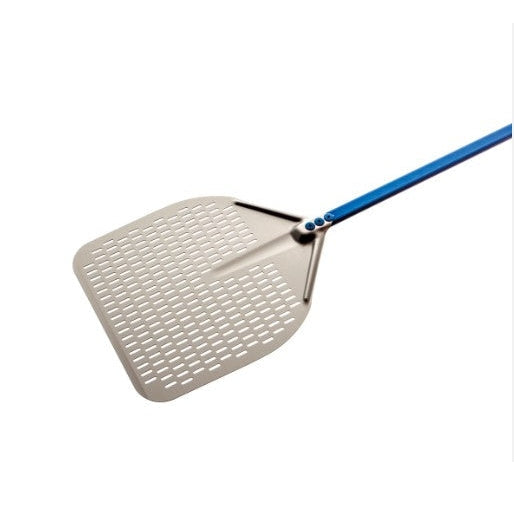 ALUMINIUM RECTANGULAR PERFORATED, DIM 30 CM, HANDLE LENGTH 150 CM - Mabrook Hotel Supplies