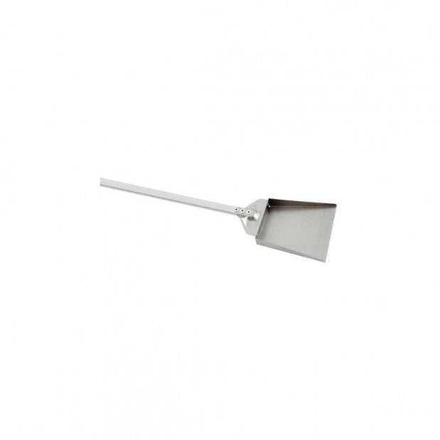 ALUMINATE IRON SHOVEL TO PICK UP ASHES, RAW ALUMINIUM HANDLE - Mabrook Hotel Supplies