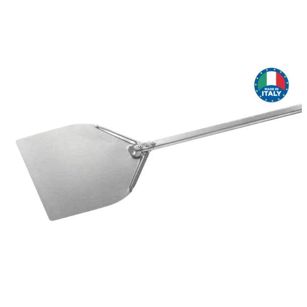 ALUMINUM RECTANGULAR PIZZA PEEL  HEAD 32 CM, HANDLE 120 CM - Mabrook Hotel Supplies
