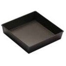 GOBEL SQUARE CAKE MOULD WITH FIXED BOTTOM - 22x22 CM
