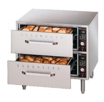 Stainless Steel Free Standing 2 Warming Drawer Unit. - Mabrook Hotel Supplies