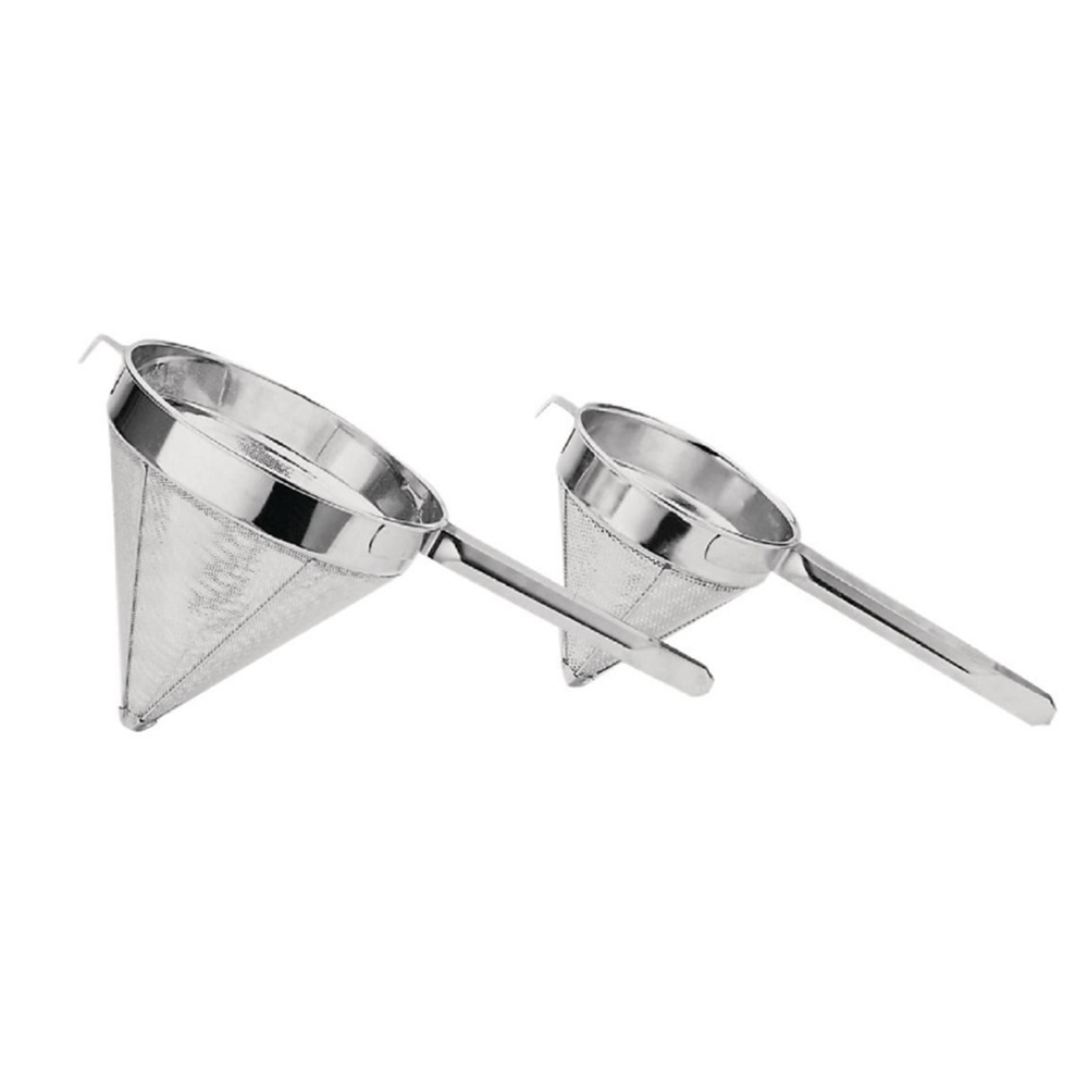 CONICAL STRAINER. 18/8 STAINLESS STEEL. 220 MM. - Mabrook Hotel Supplies