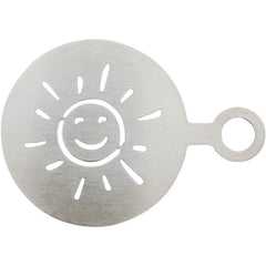 COFFEE STENCIL (85MM)- SUNSHINE - Mabrook Hotel Supplies